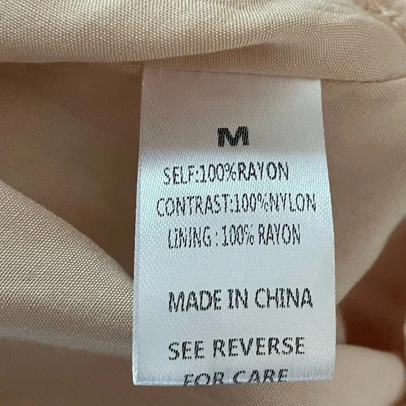 ⭐️ NWT ⭐️ WISH LIST Scalloped Lace Bralette Mini Dress Medium - Picture 8 of 8